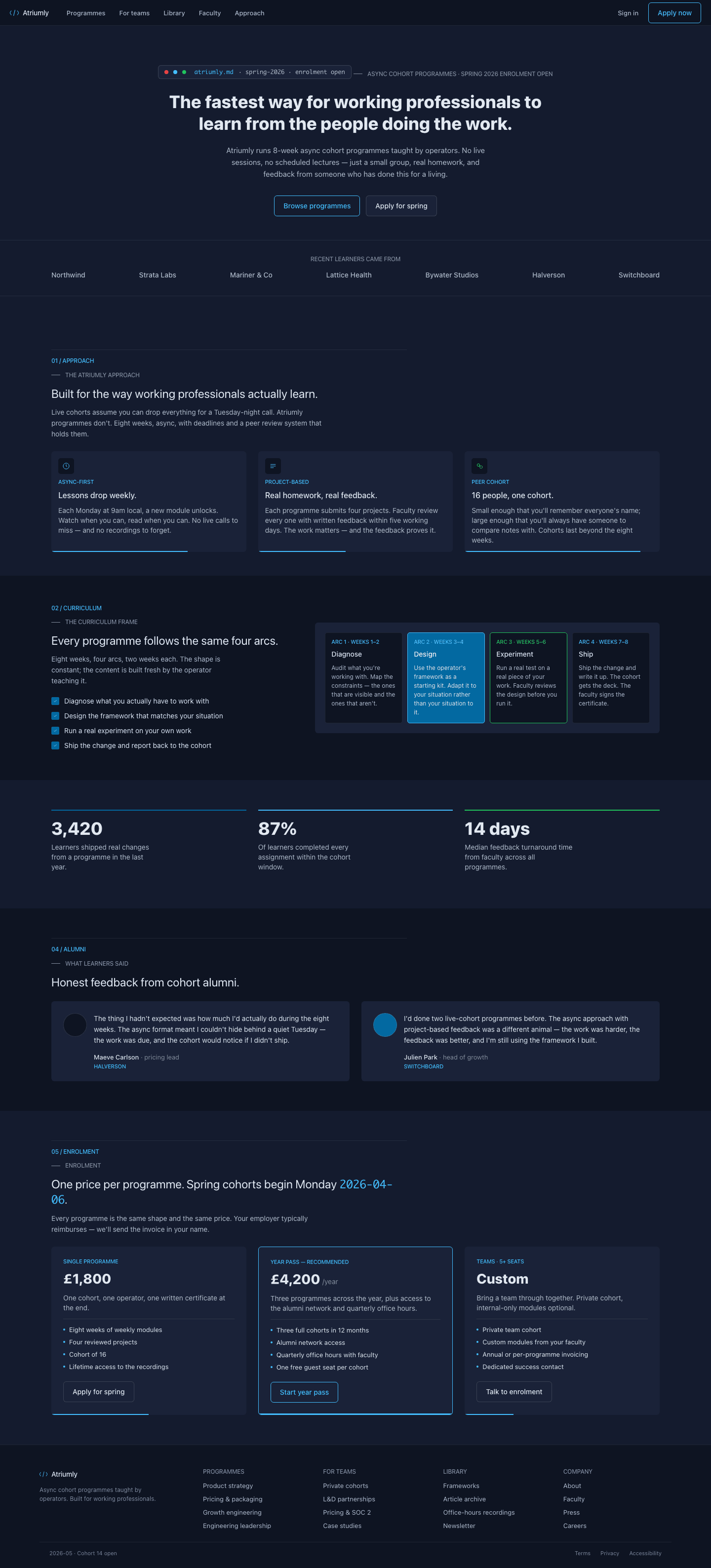 Coding Edu (Scrimba) — AI-built sample