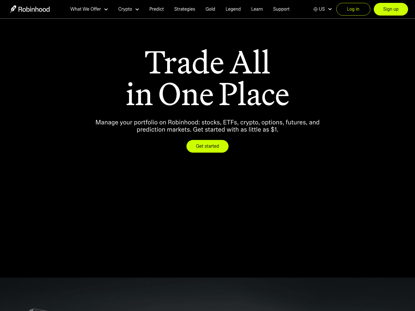 Consumer Fintech (Robinhood) — source