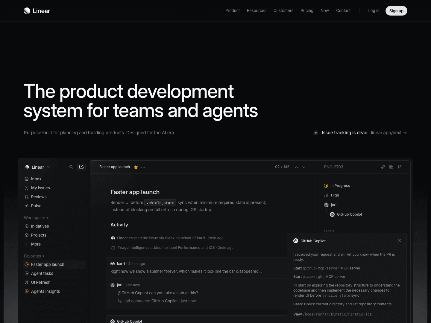 Crisp SaaS (Linear) — source