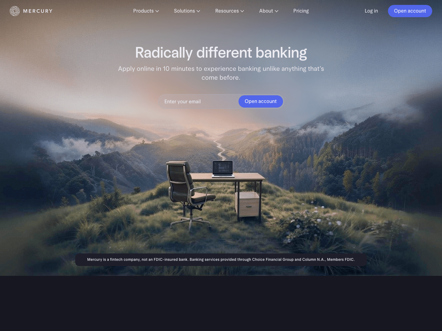 Dark Fintech (Mercury) — source