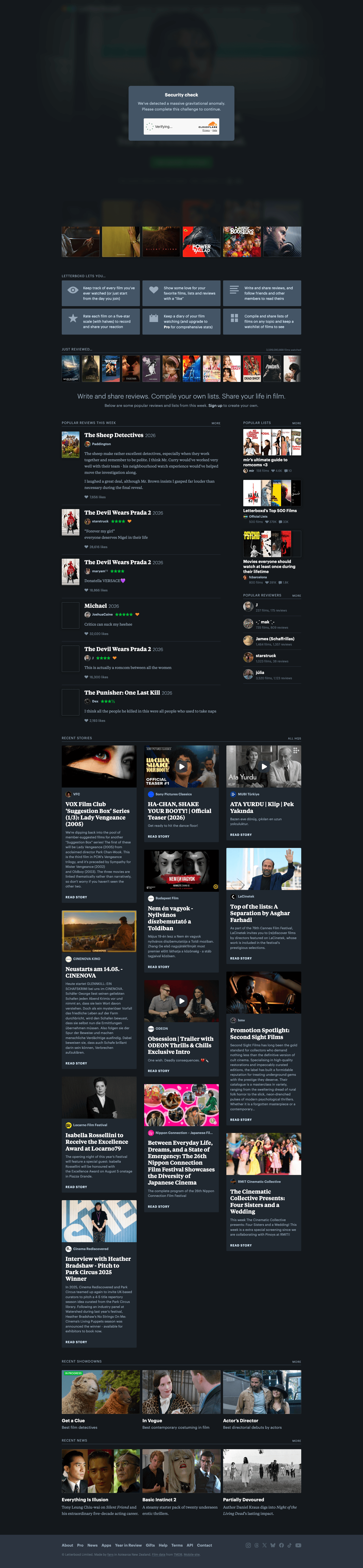 Social Film (Letterboxd) — source