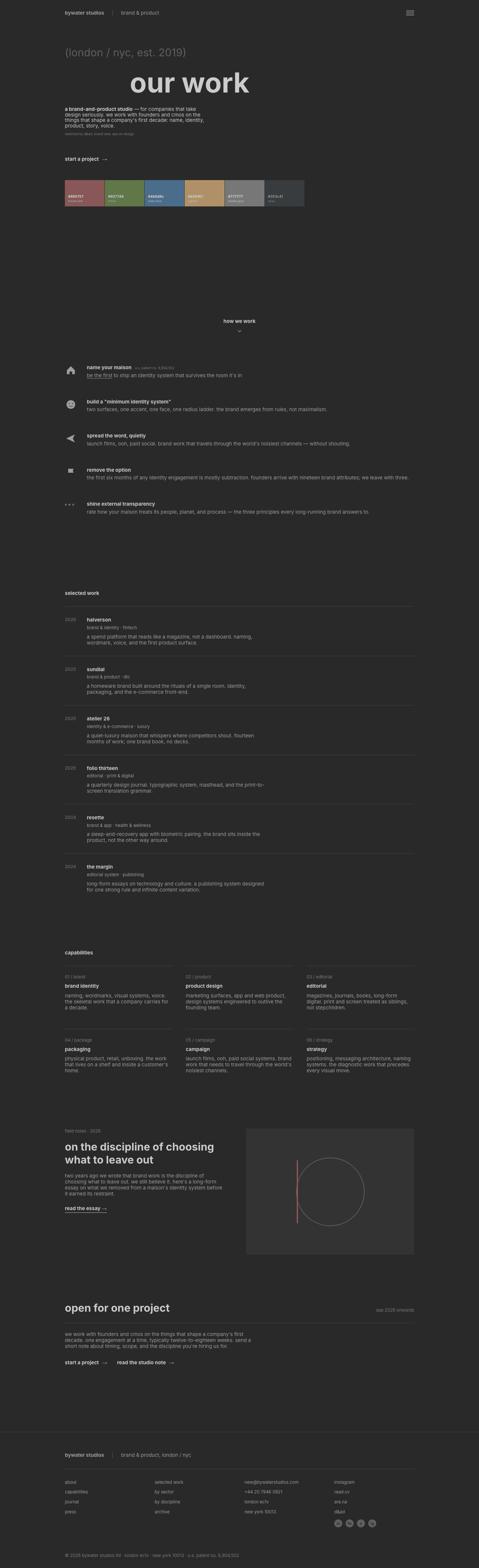 Colour Experiment (In-House) — AI-built sample