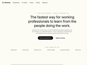 Async Academy (Reforge)