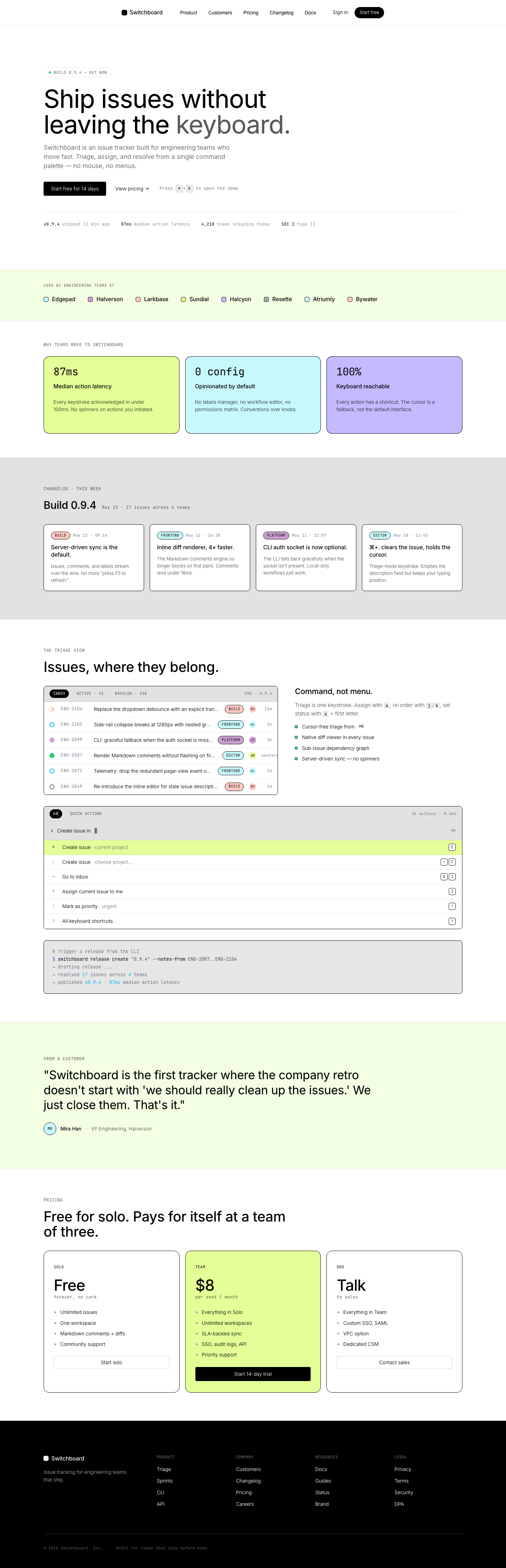 Bright SaaS (Figma) — AI-built sample