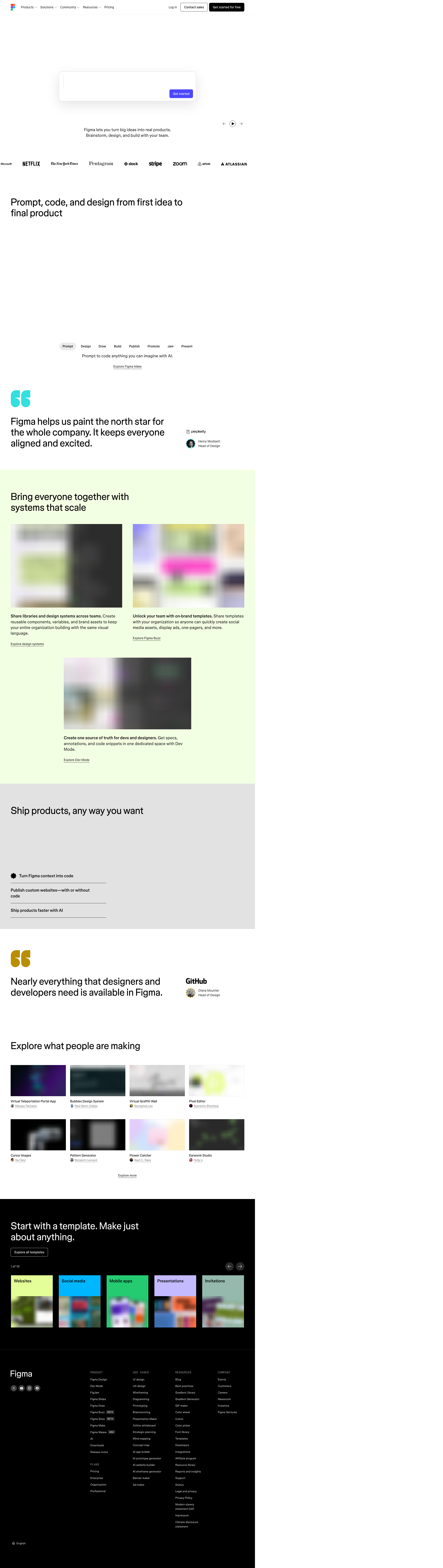 Bright SaaS (Figma) — source