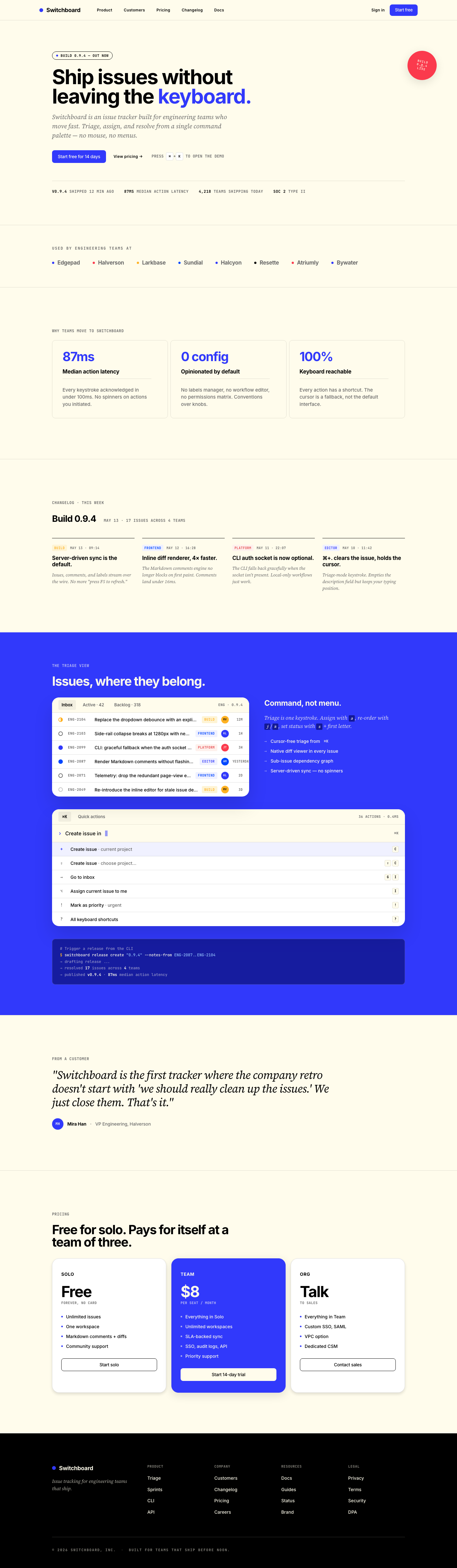 Browser SaaS (Arc) — AI-built sample