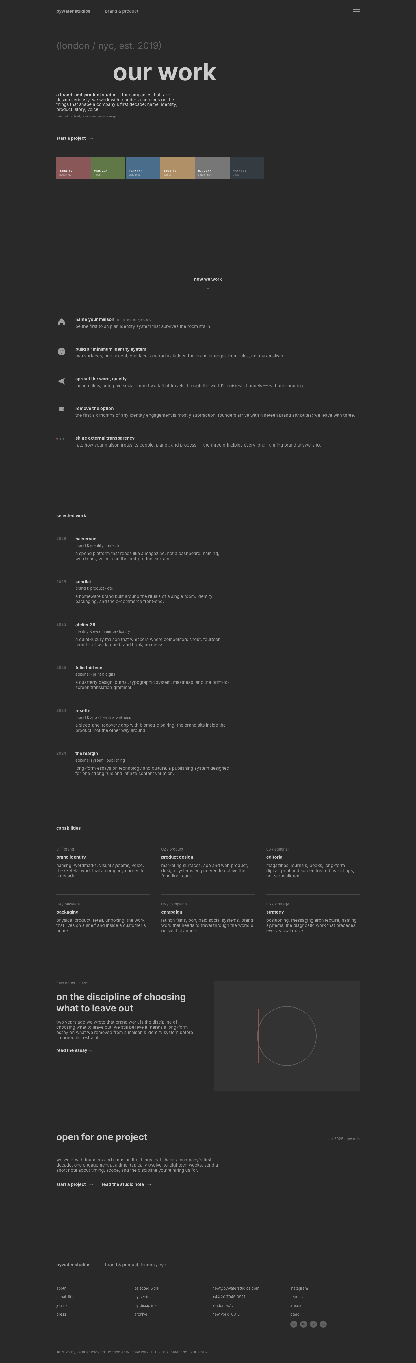 Colour Experiment (In-House) — AI-built sample