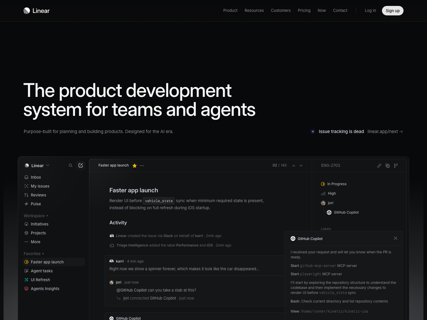 Crisp SaaS (Linear) — source
