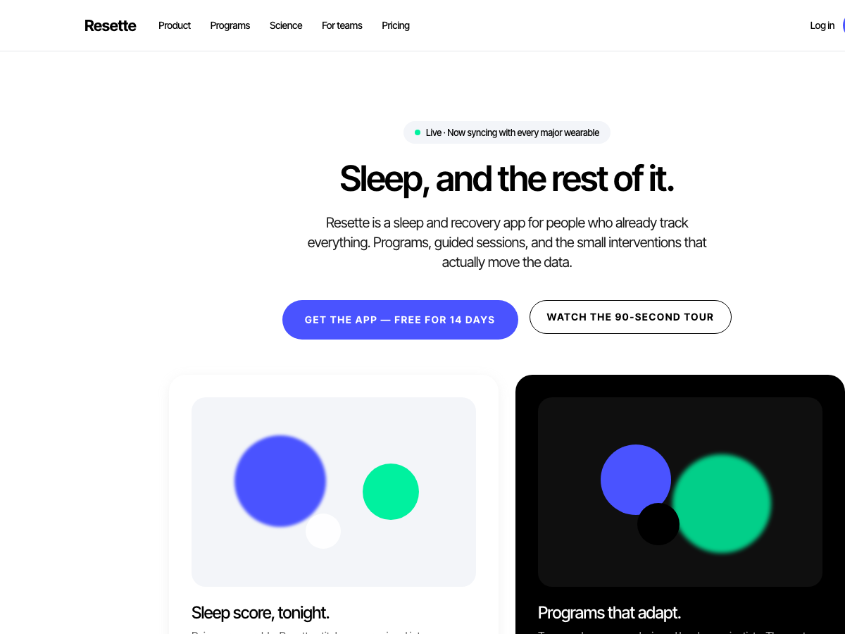 Data Wellness (WHOOP)