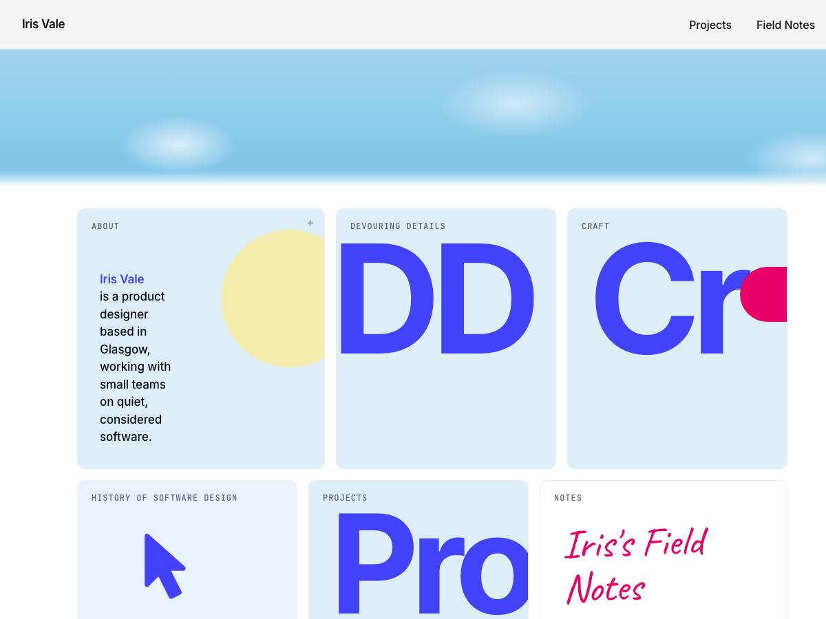 Engineer Portfolio (Josh Comeau)