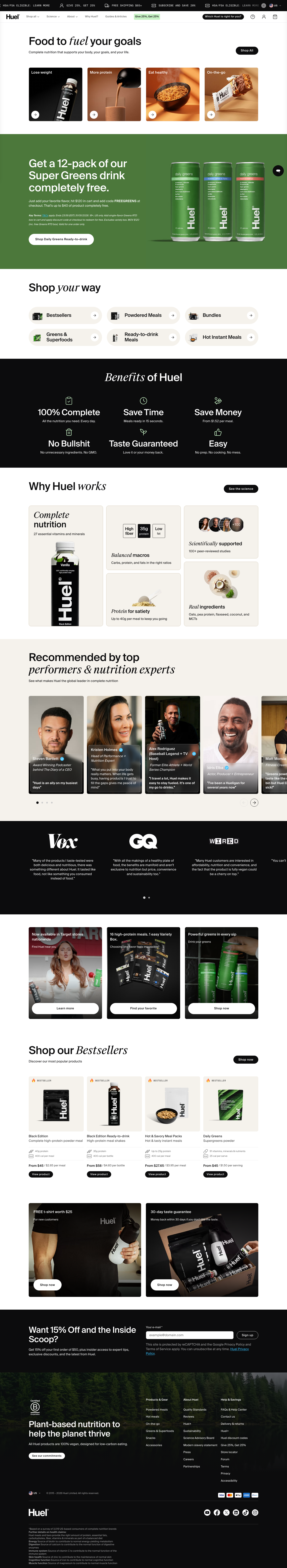 Functional F&B (Huel) — source