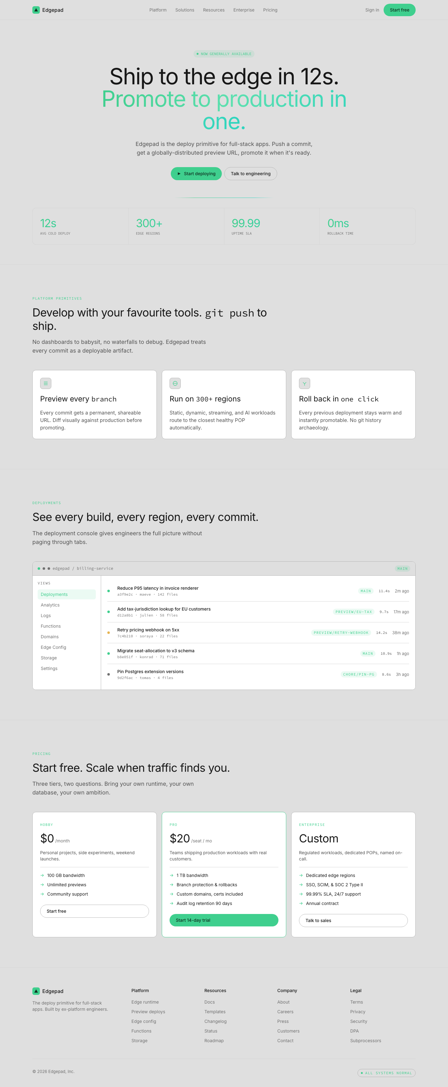 Green Devtools (Supabase) — AI-built sample