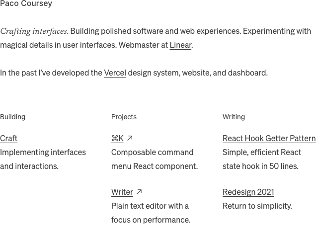 Grid Portfolio (Paco) — source