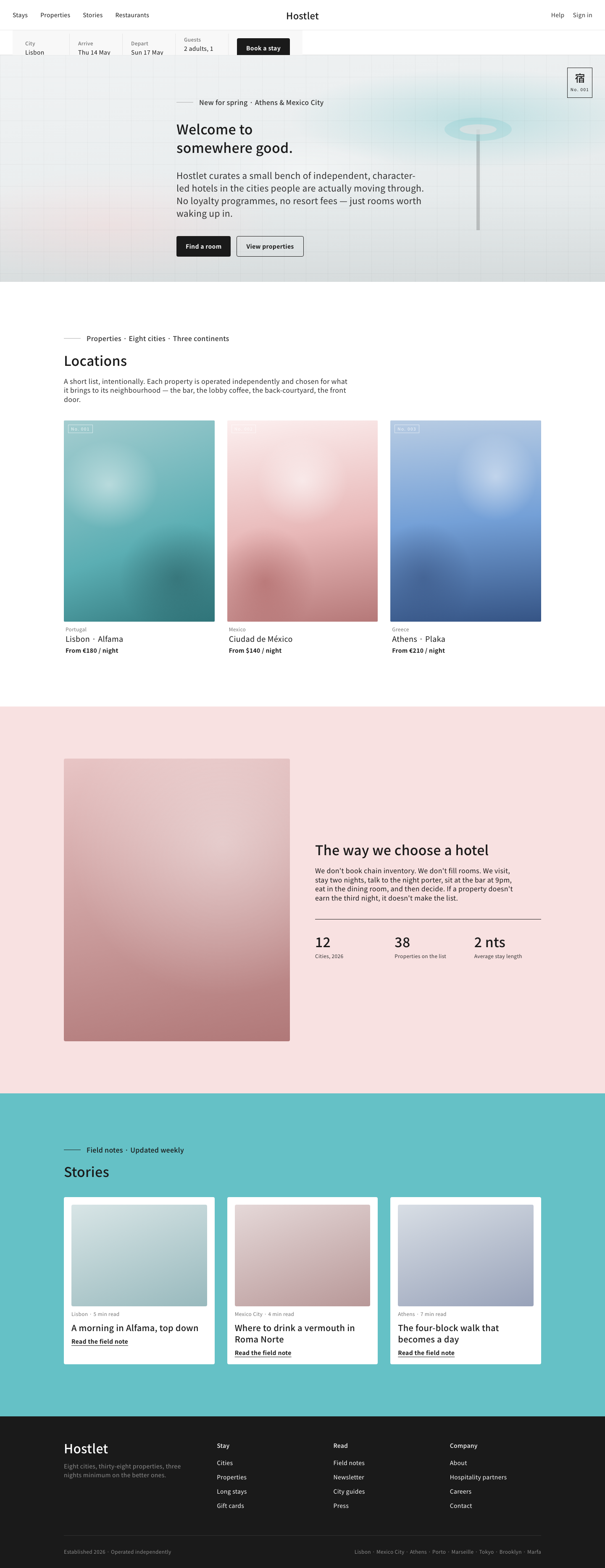 Japanese Hospitality (Hoshino) — AI-built sample