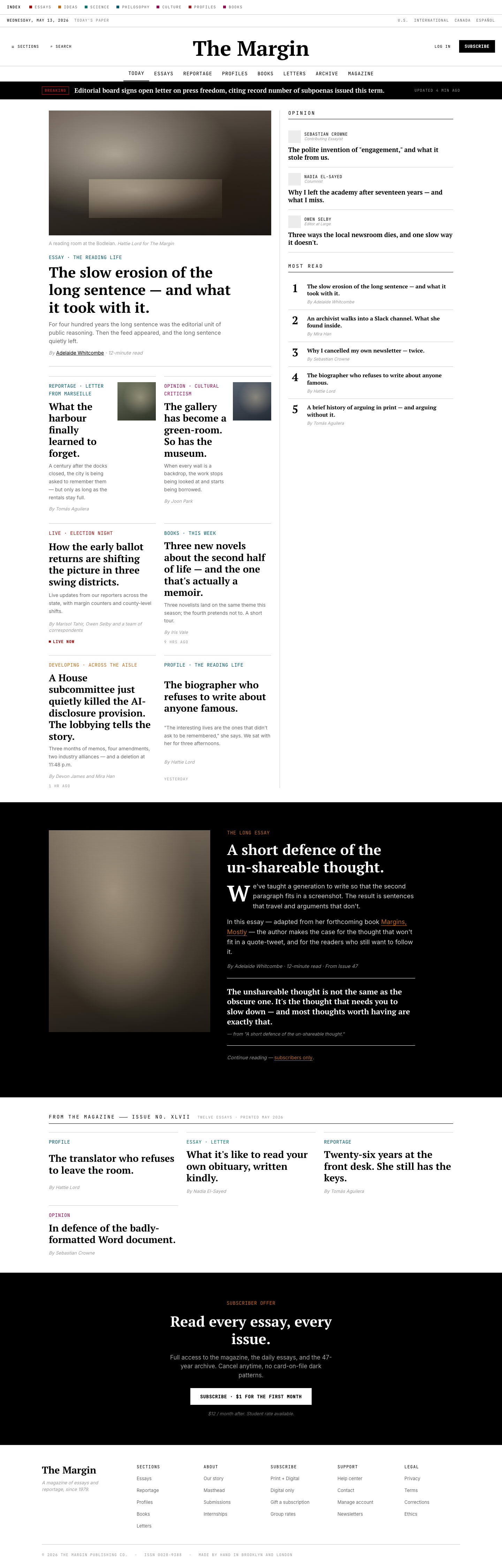 Longform Essay (Aeon) — AI-built sample