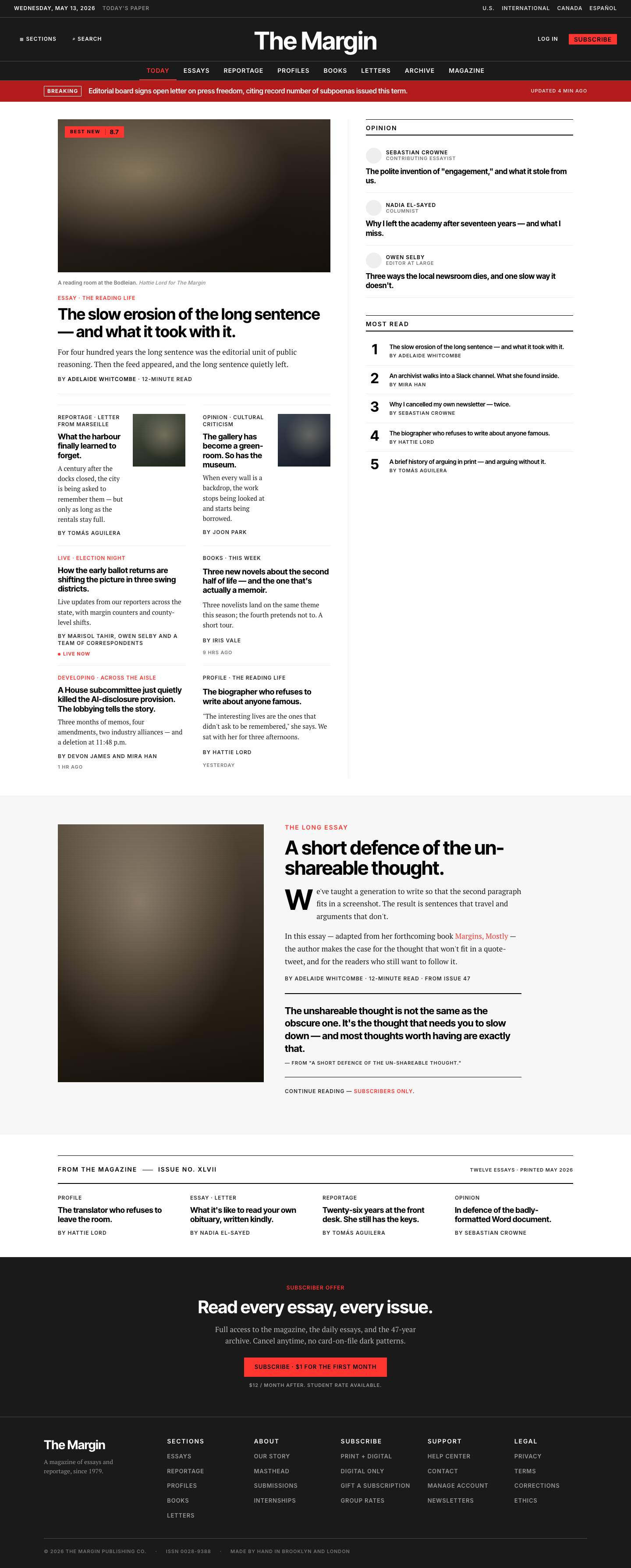 Music Magazine (Pitchfork) — AI-built sample
