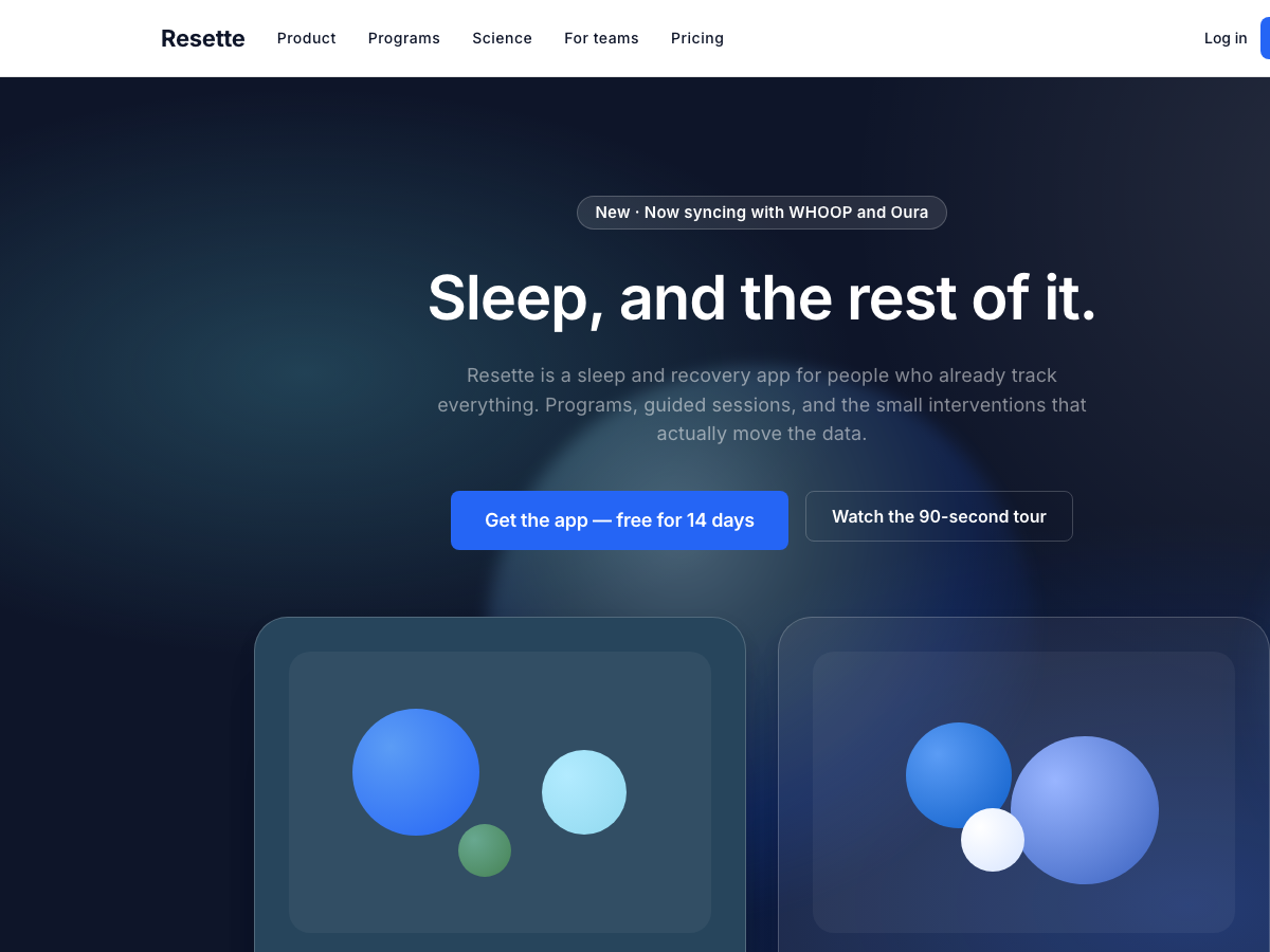 Night Wellness (Waking Up)