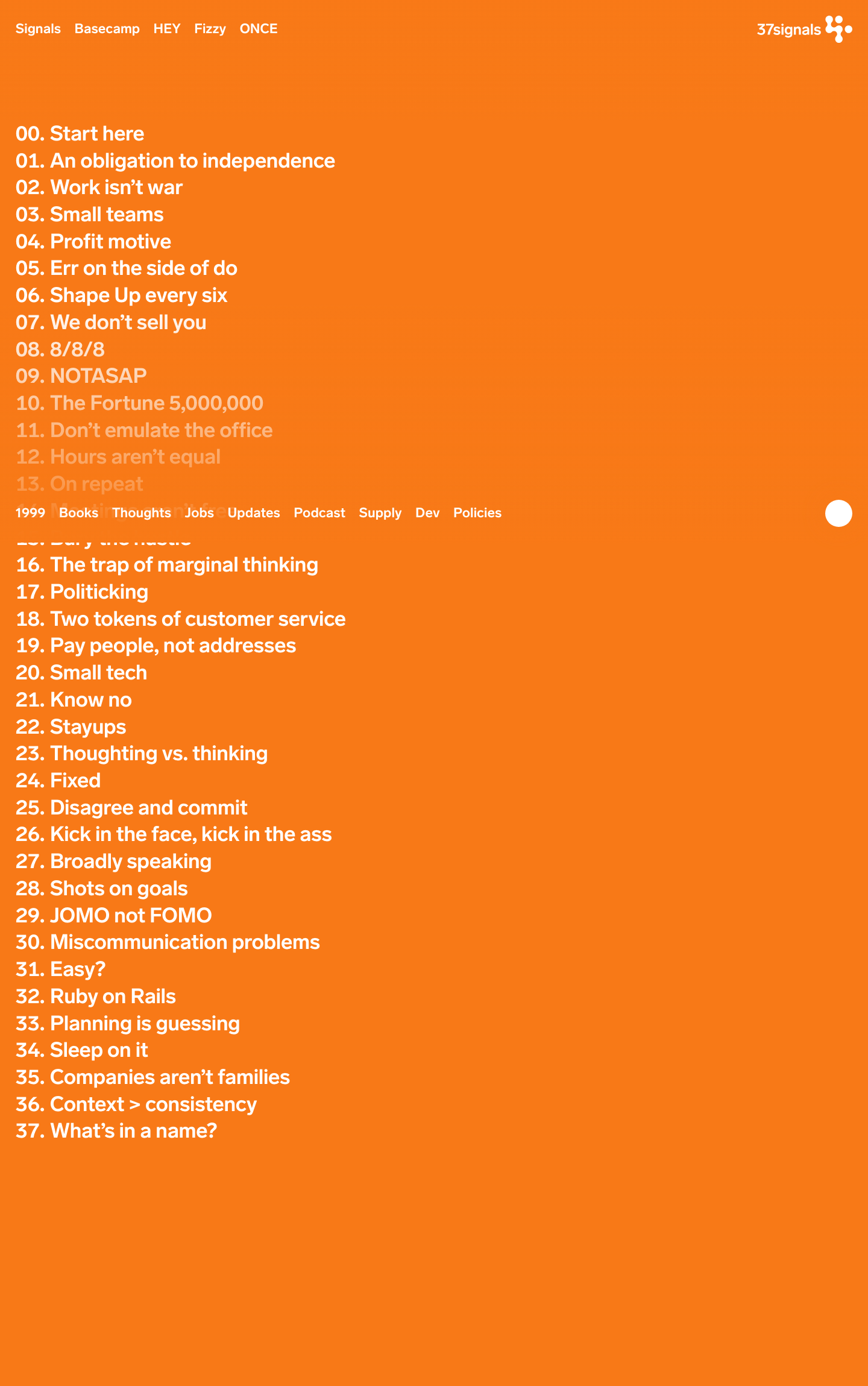 Paper SaaS (37signals) — source
