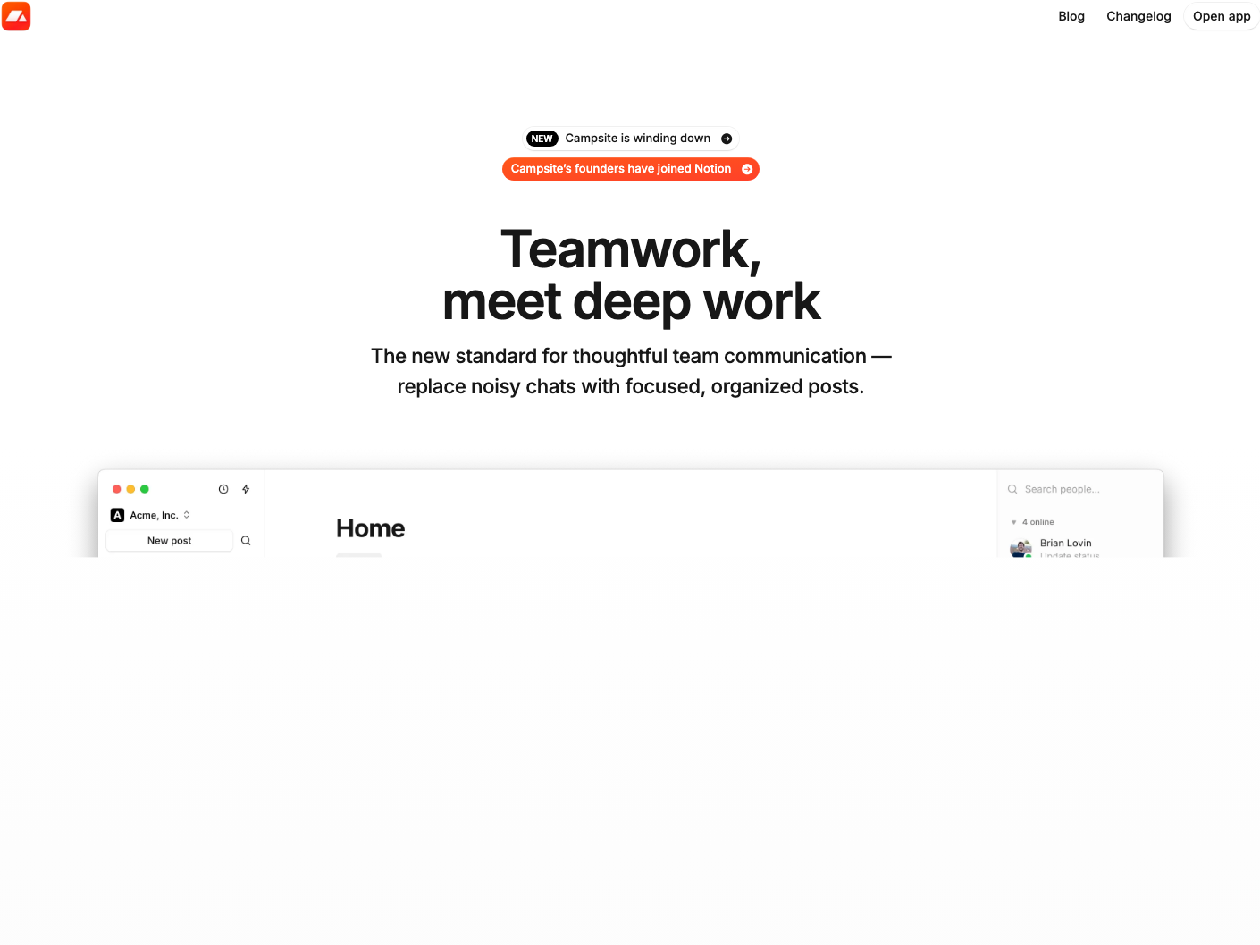 Rounded SaaS (Campsite) — source