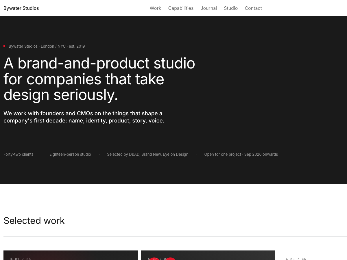 Studio Serif (Pentagram)