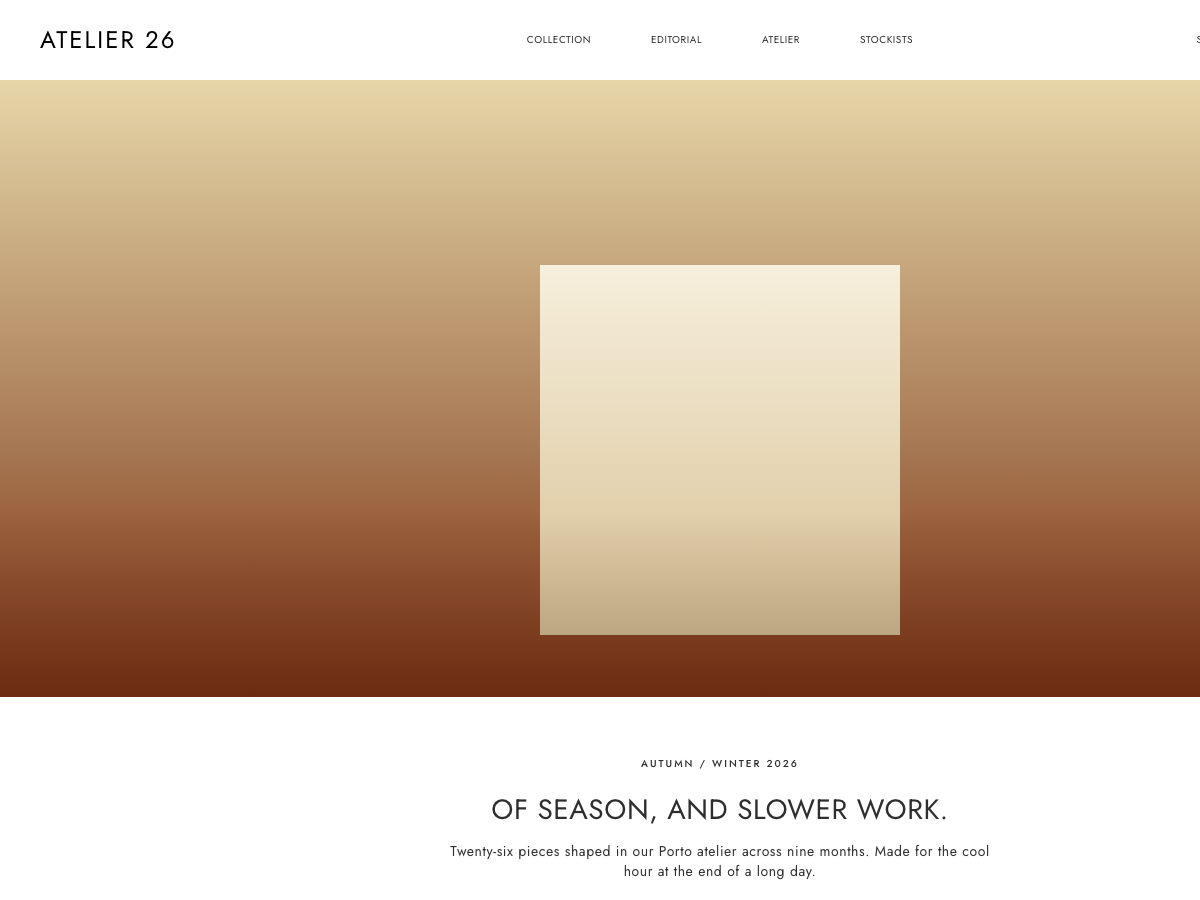 Sunwashed Luxury (Jacquemus)