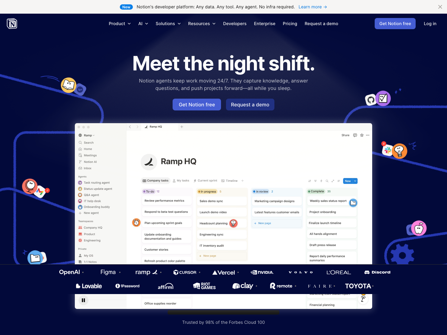 Warm Productivity (Notion) — source