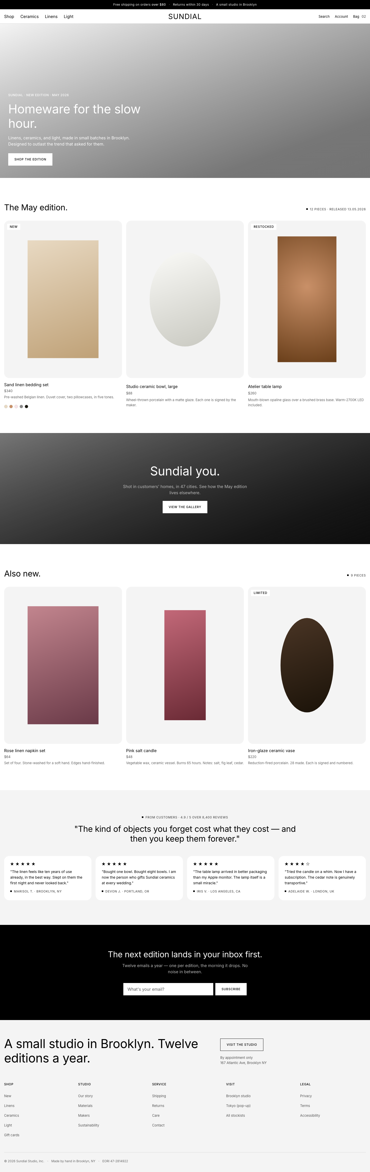 Womenswear DTC (Aritzia) — AI-built sample
